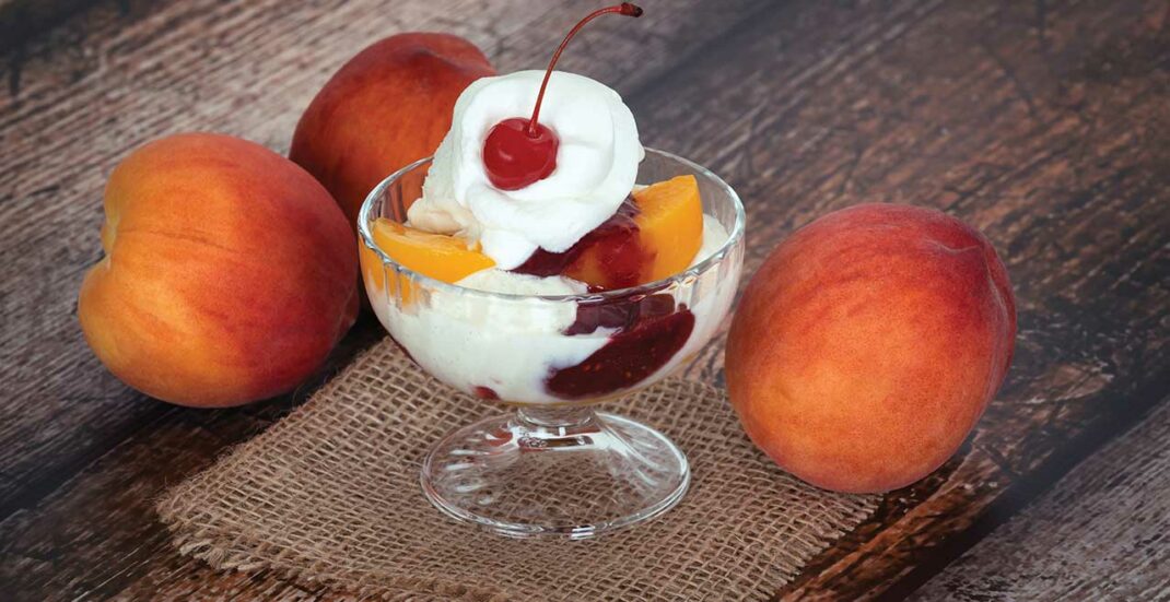 Easy Peach Melba Dessert Recipe (with CBD)